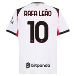 Nogometni Dresovi A.C. Milan Rafael Leao 10 Gostujući 2025-26 Kratkih Rukava